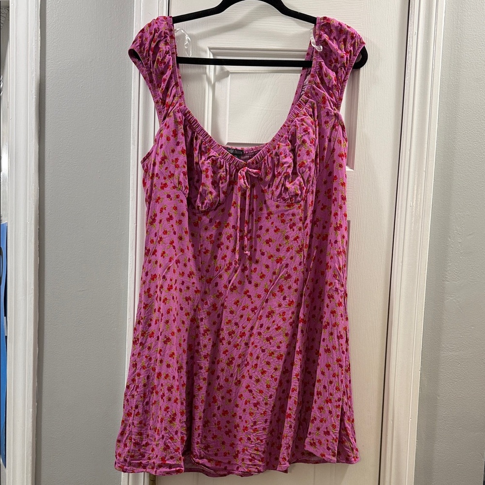 Wild Fable Pink Textured Top